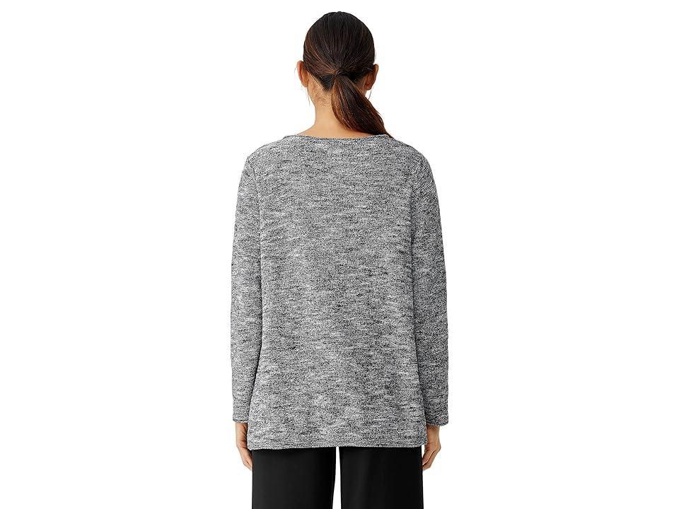 Eileen Fisher Jewel Neck Tunic Women's Clothing Product Image