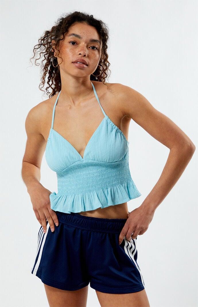 Women's Smocked Halter Top Product Image