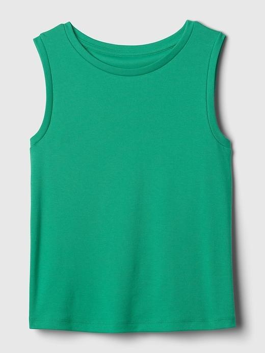 Linen-Blend Tank Top Product Image