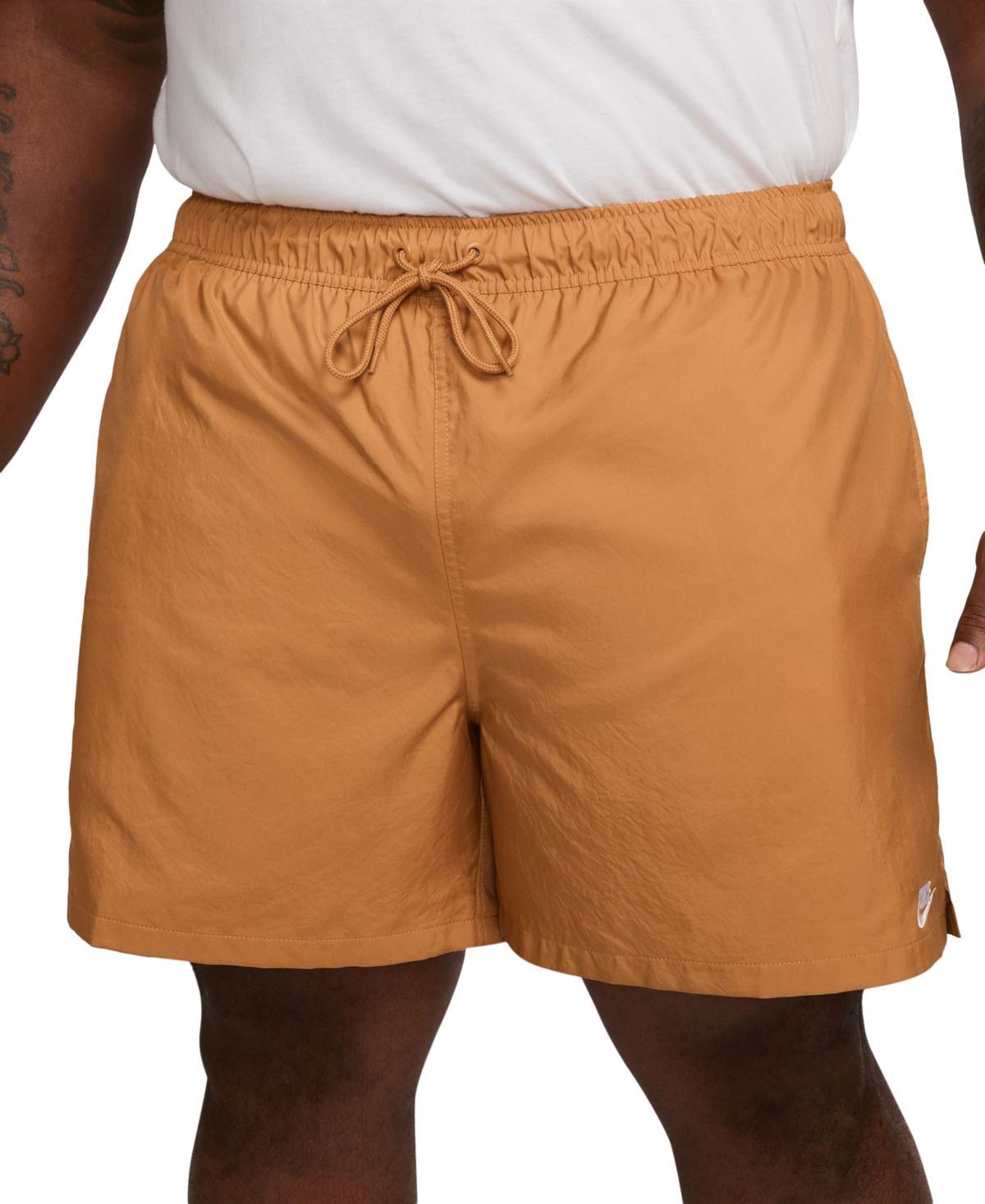 Nike Mens Club Flow Relaxed-Fit 6 Drawstring Shorts Product Image