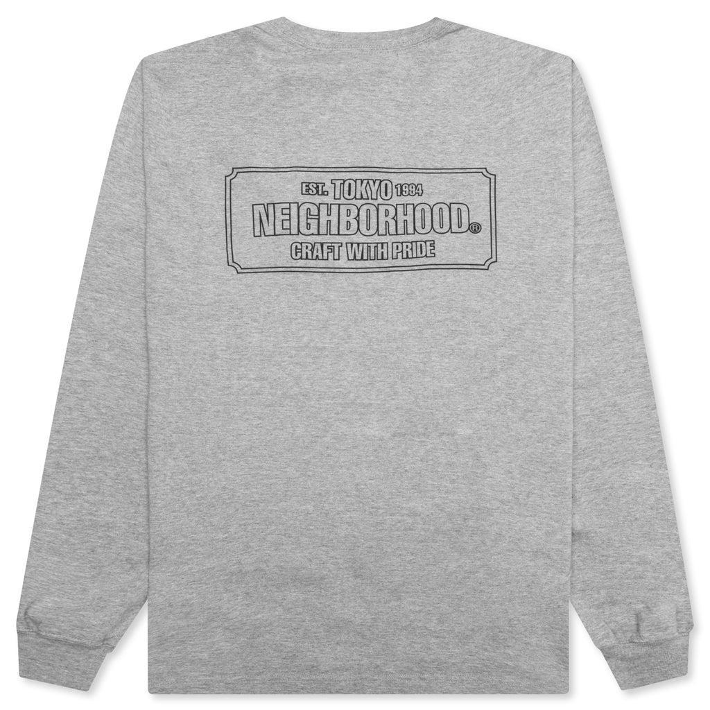 NH L/S Tee 1 - Grey Male Product Image