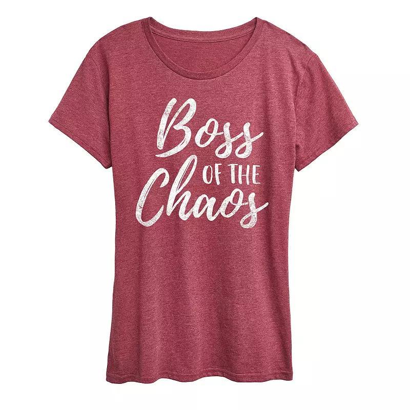 Womens Boss Of The Chaos Graphic Tee Product Image