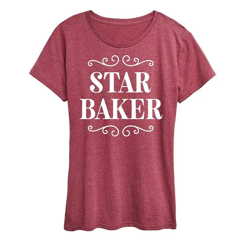 Womens Star Baker Graphic Tee Product Image