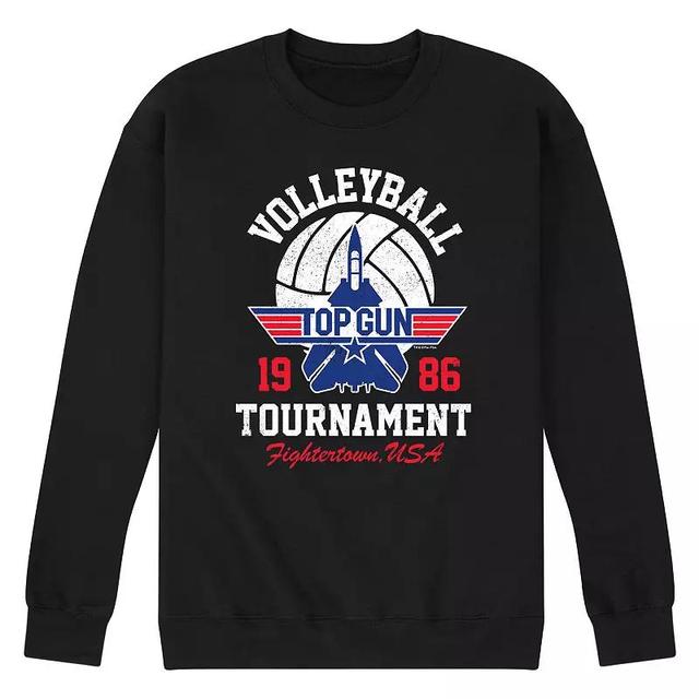 Mens Top Gun Volleyball Tournament Sweatshirt Black Product Image