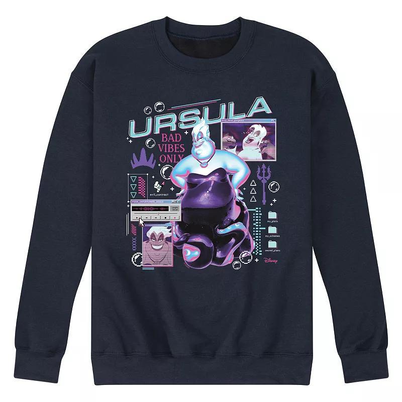 Disney Villains The Little Mermaid Ursula Mens Computer Fleece Sweatshirt Product Image