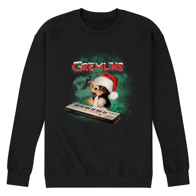 Mens Gremlins Gizmo Holiday Fleece Sweatshirt Product Image