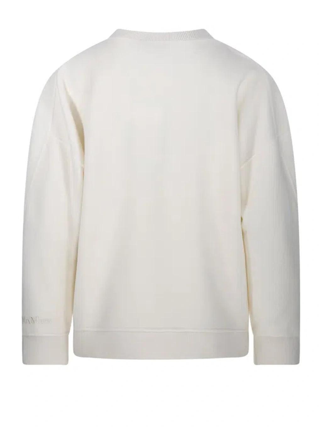 MAX MARA Elvira Sweater In White Product Image