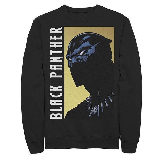 Mens Marvel Panther Character Profile Intro Sweatshirt Product Image