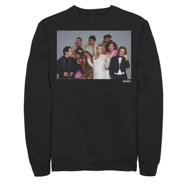 Mens Clueless Cast Funny Group Shot Fleece Product Image