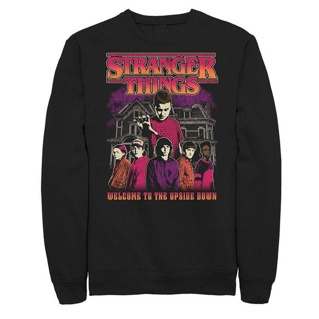 Big & Tall Stranger Things Elevens Power Crewneck, Mens Product Image