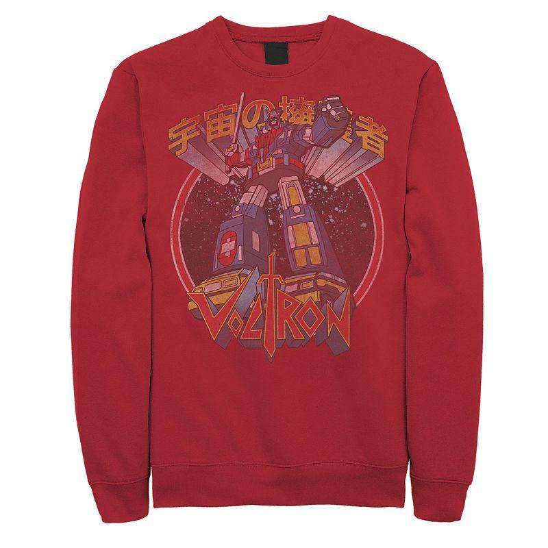 Mens Voltron: Retro Defender Kanji Space Graphic Fleece Product Image