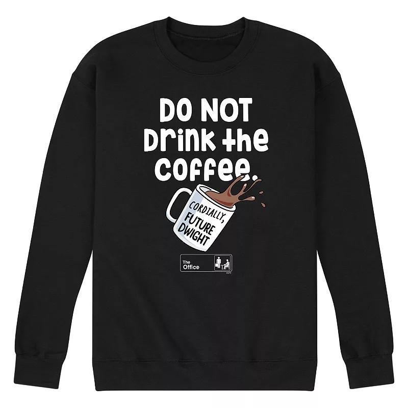 Mens The Office Do Not Drink Coffee Sweatshirt Product Image