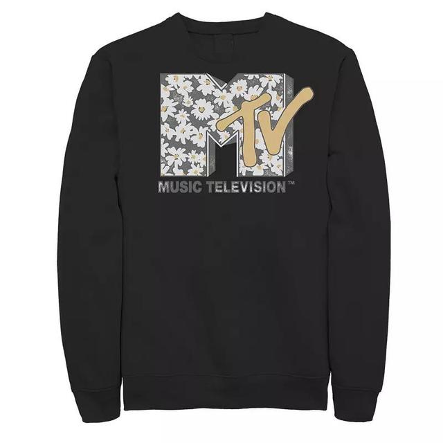 Mens MTV Daisy Distressed Logo Sweatshirt Product Image