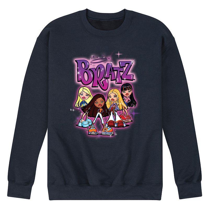 Mens Bratz Doll Group Fleece Sweatshirt Product Image