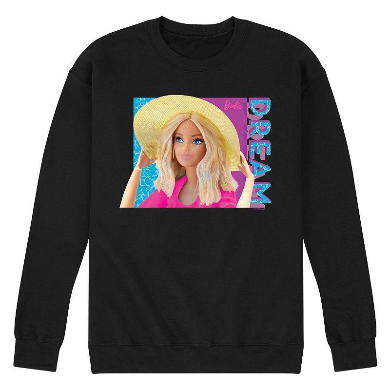 Mens Barbie Dream Summer Fleece Sweatshirt Dark Grey Product Image