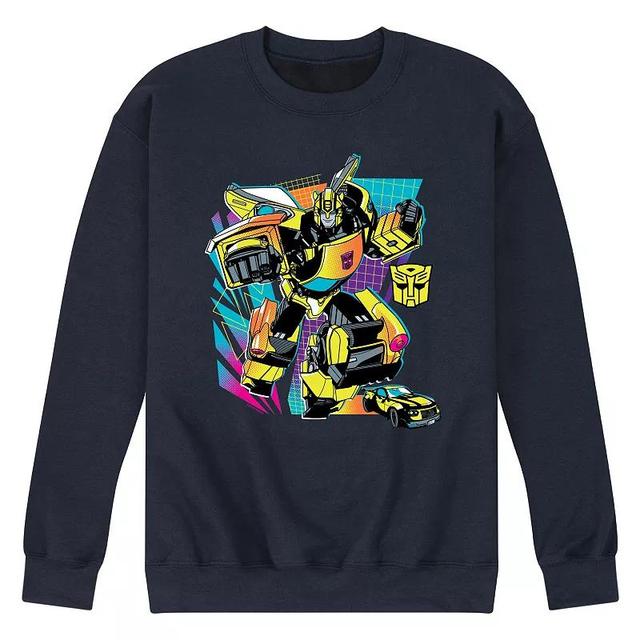 Mens Transformers Bumblebee Fleece Sweatshirt Product Image