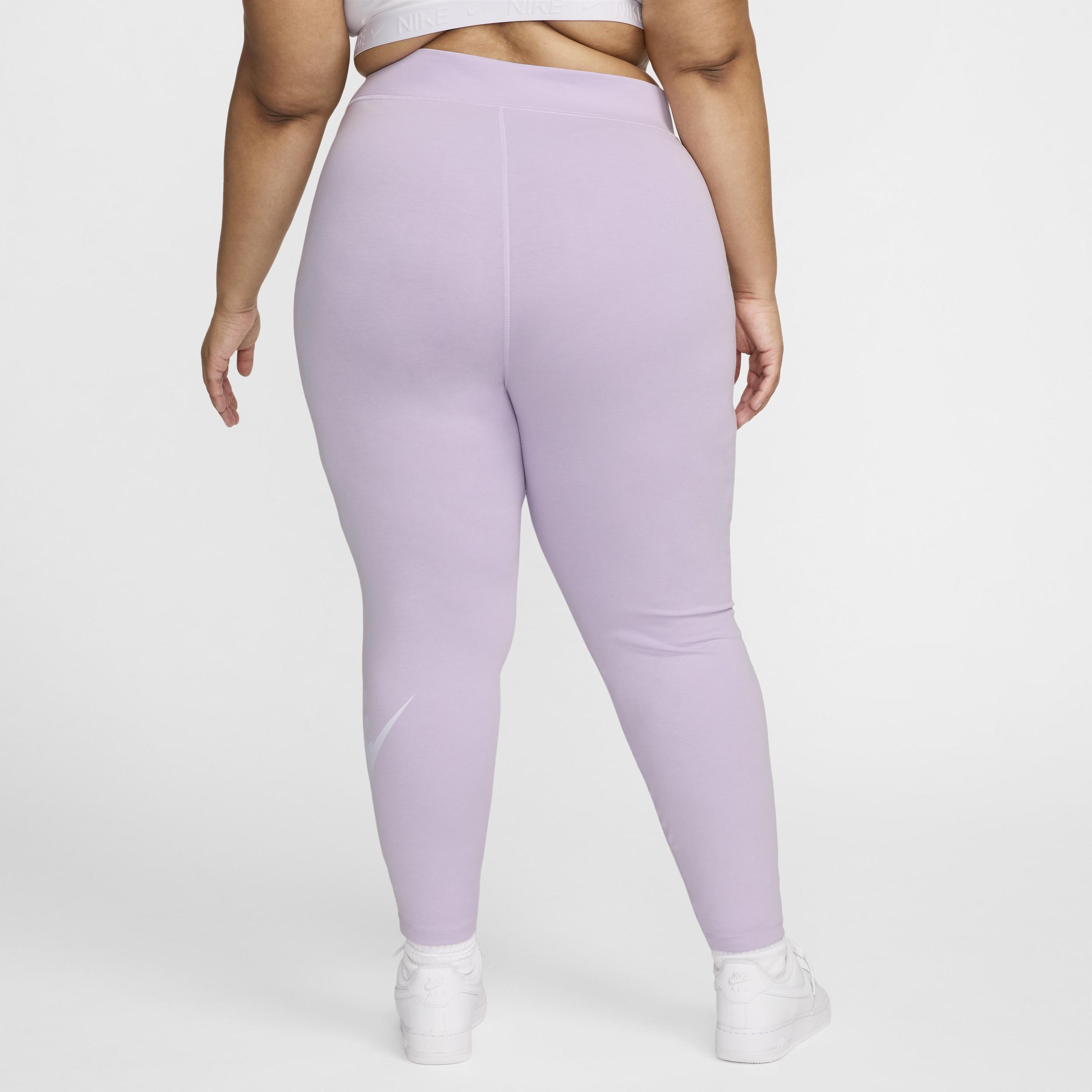 Women's Nike Sportswear Classics High-Waisted Graphic Leggings (Plus Size) Product Image