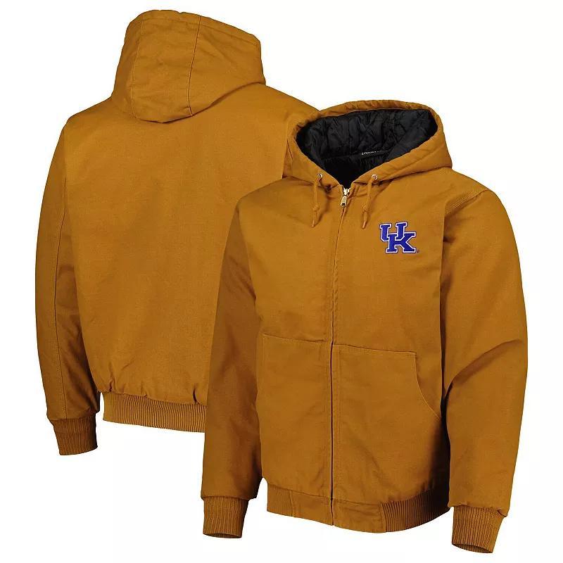 Mens Dunbrooke Tan Kentucky Wildcats Dakota Full-Zip Hoodie Product Image