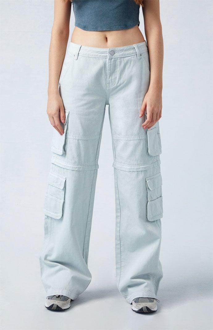 Women's Eco Low Rise Baggy Zip Off Pants - Product Image