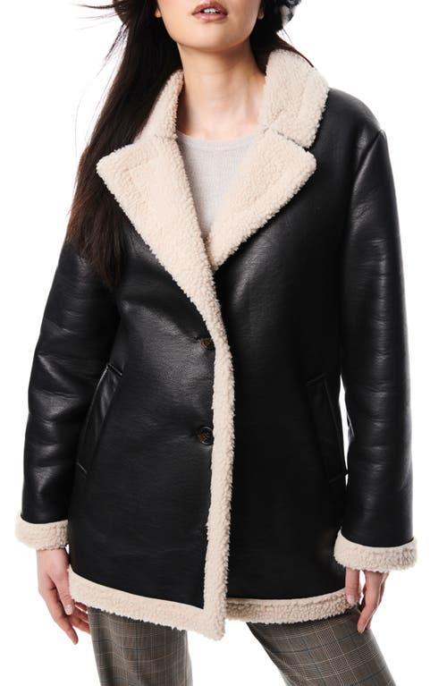 Bernardo Faux Shearling Coat Product Image