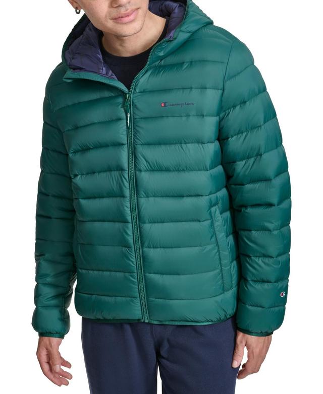 Champion Mens Performance Quilted Hooded Jacket Product Image