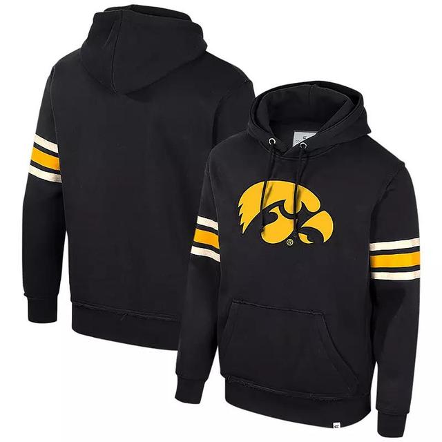 Mens Colosseum Iowa Hawkeyes Saluting Pullover Hoodie Product Image