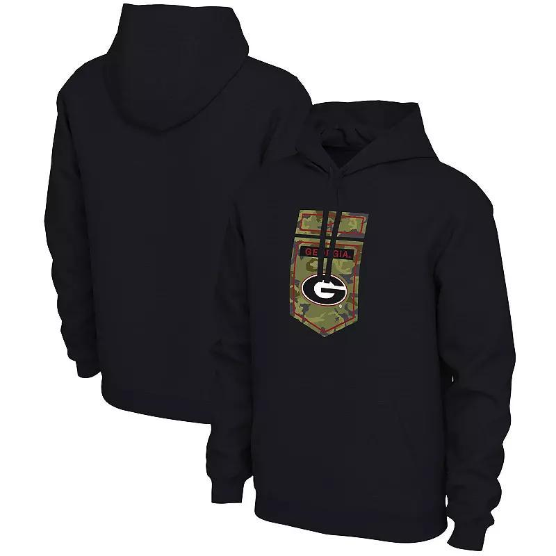 Mens Nike Georgia Bulldogs Veterans Camo Pullover Hoodie Product Image