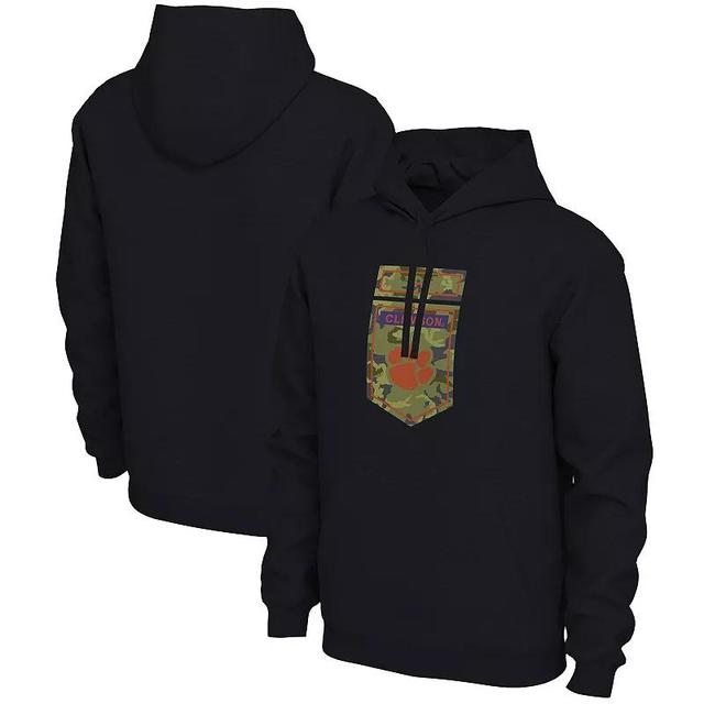 Mens Nike Black Georgia Bulldogs Veterans Camo Pullover Hoodie Product Image