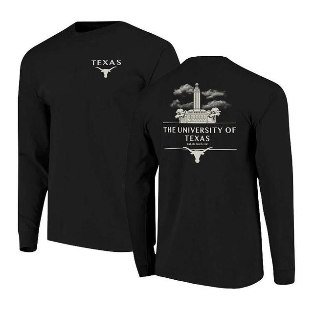 Mens Texas Longhorns Comfort Colors Campus Nights Long Sleeve T-Shirt Product Image