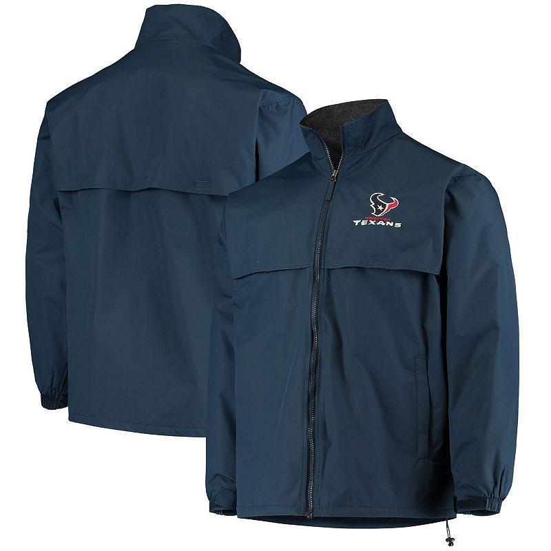 Mens Dunbrooke Houston Texans Triumph Fleece Full-Zip Jacket Blue Product Image