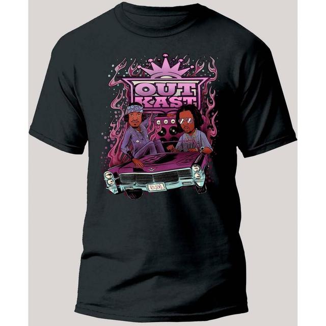 Mens Outkast Short Sleeve Graphic T-Shirt - Black S Product Image