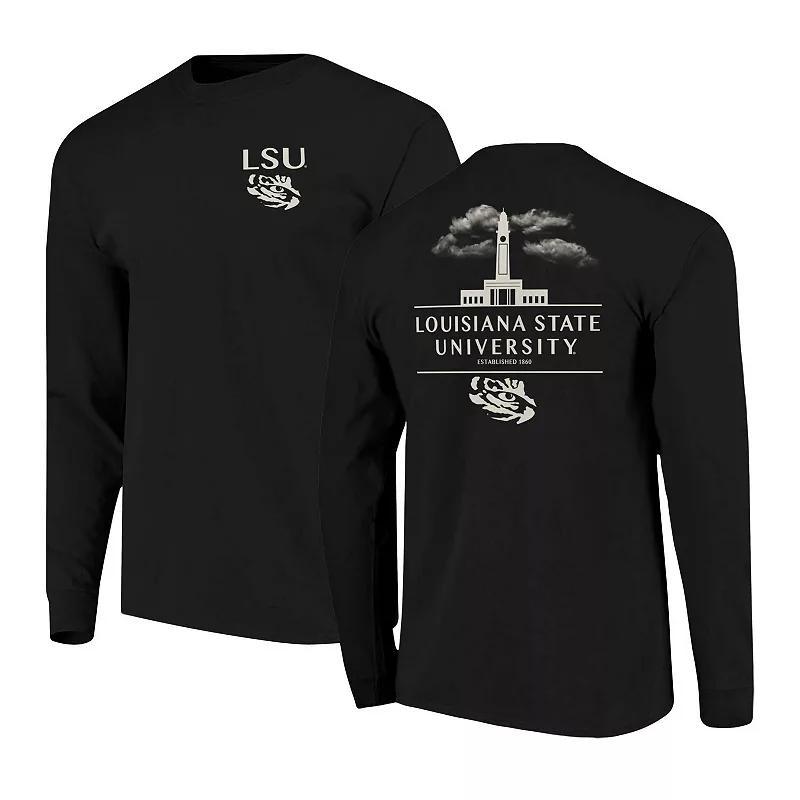 Mens LSU Tigers Comfort Colors Campus Nights Long Sleeve T-Shirt Product Image