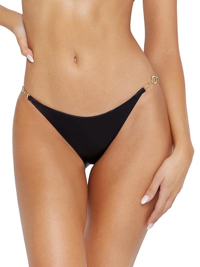 Womens Mara Chain-Link Bikini Bottom Product Image