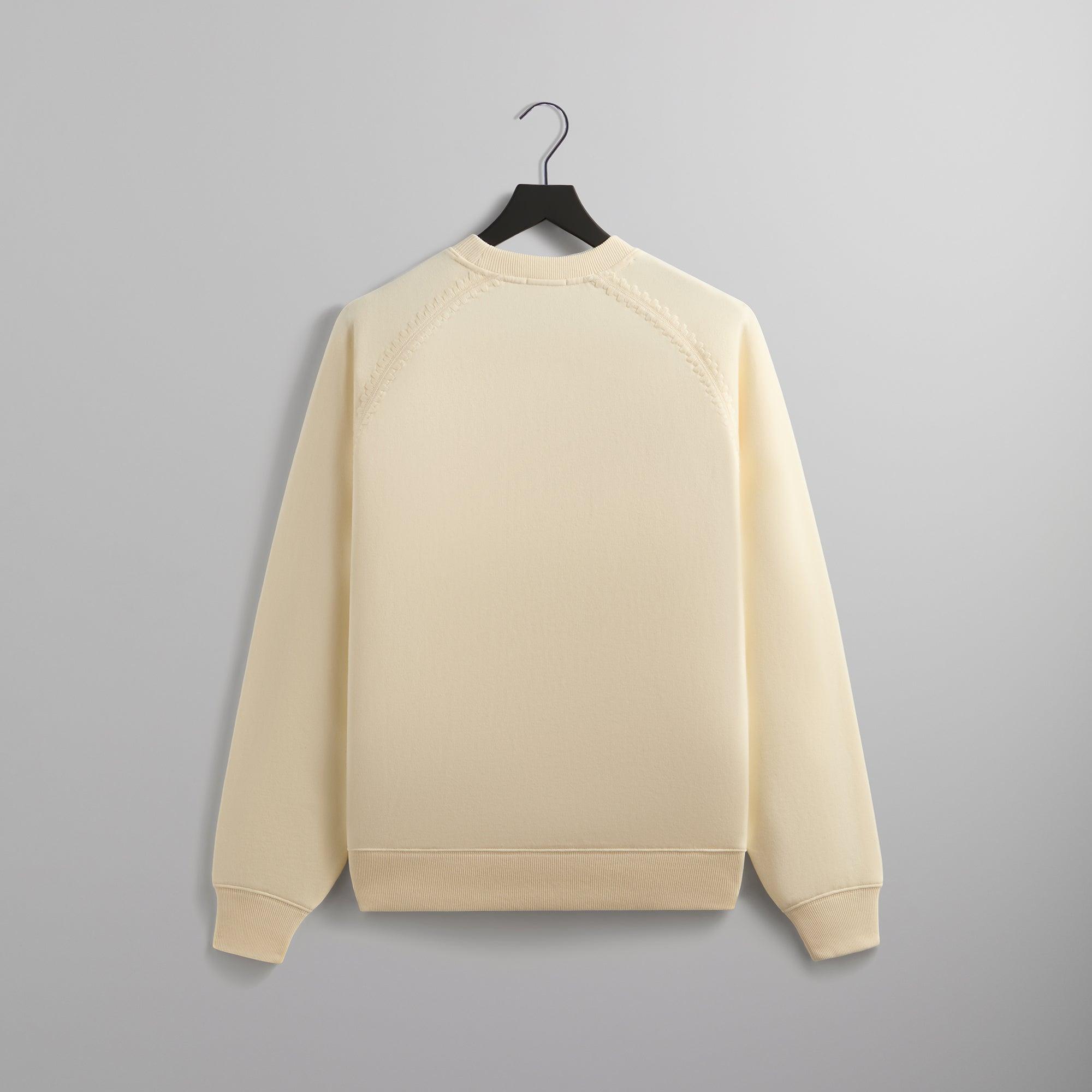 Kith Vale Raglan Crewneck - Sandrift Male Product Image