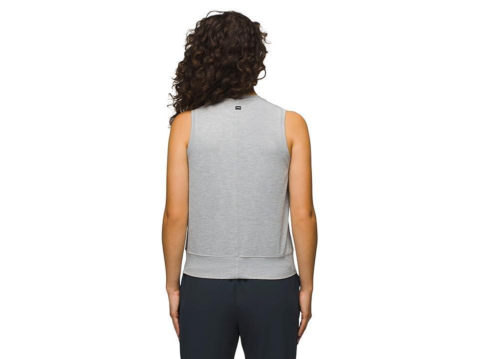 Prana Sol Searcher Tank (Heather Grey) Women's Clothing Product Image