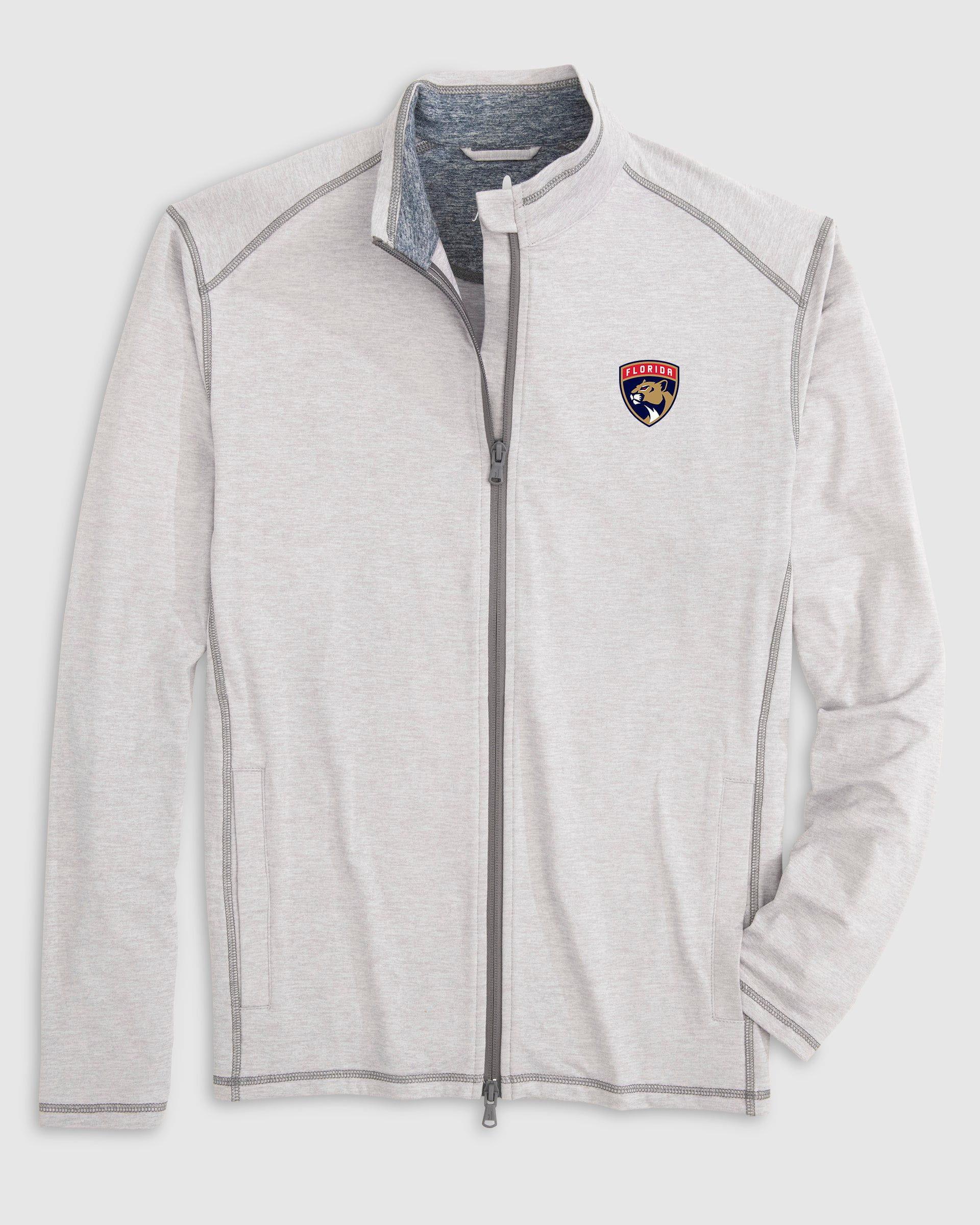 johnnie-O Florida Panthers Cade Heathered Performance Knit Jacket Product Image