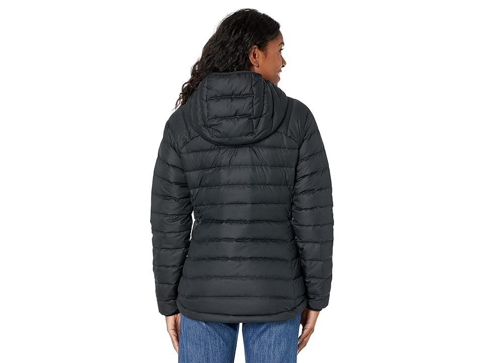 L.L.Bean Women's Down Hooded Jacket Black Product Image