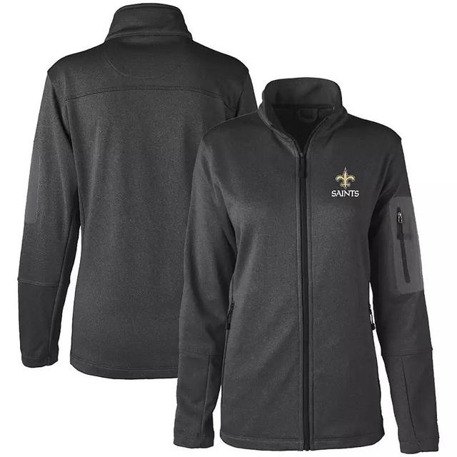 Womens Dunbrooke Heather Black New Orleans Saints Freestyle Teflon Shield Full-Zip Jacket Product Image