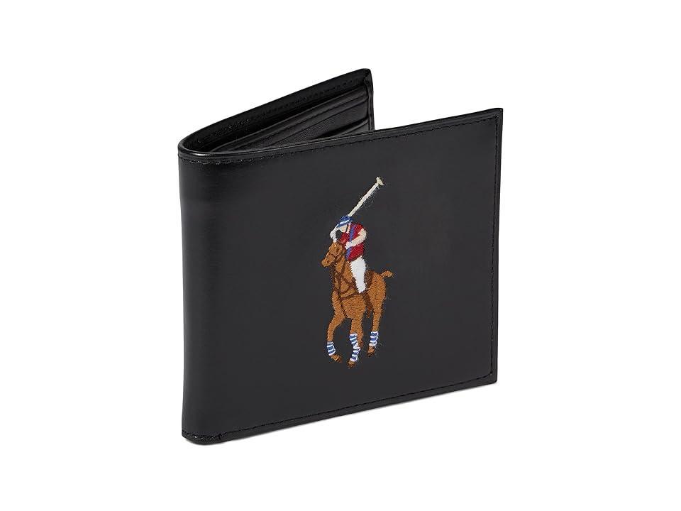 Polo Ralph Lauren Big Pony Leather Billfold Wallet Multi Pony) Wallet Handbags Product Image