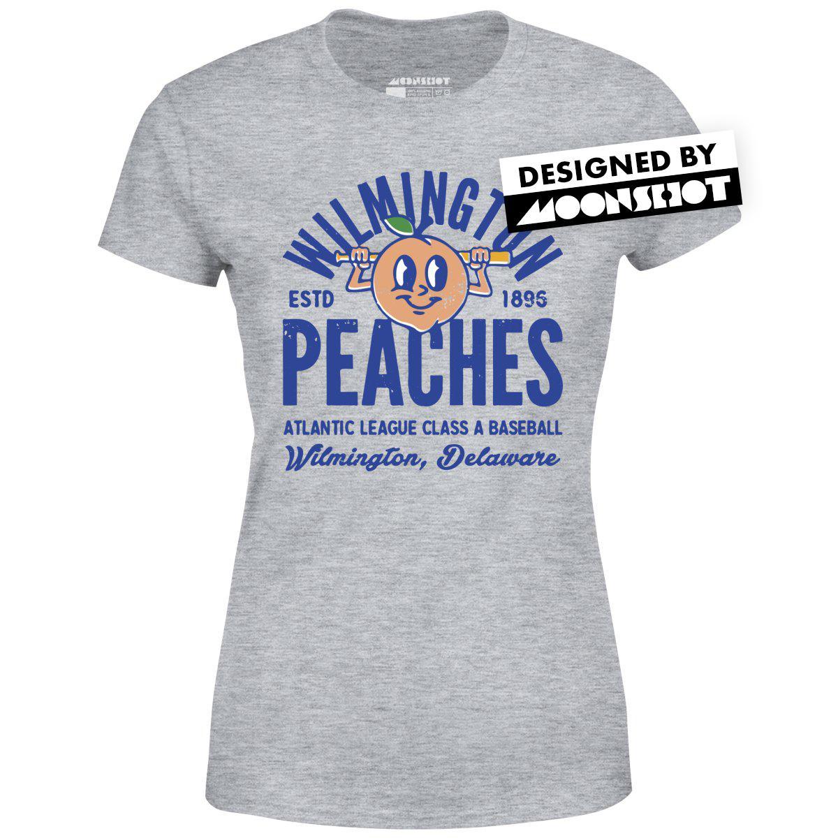 Wilmington Peaches - Delaware - Vintage Defunct Baseball Teams - Women's T-Shirt Female Product Image