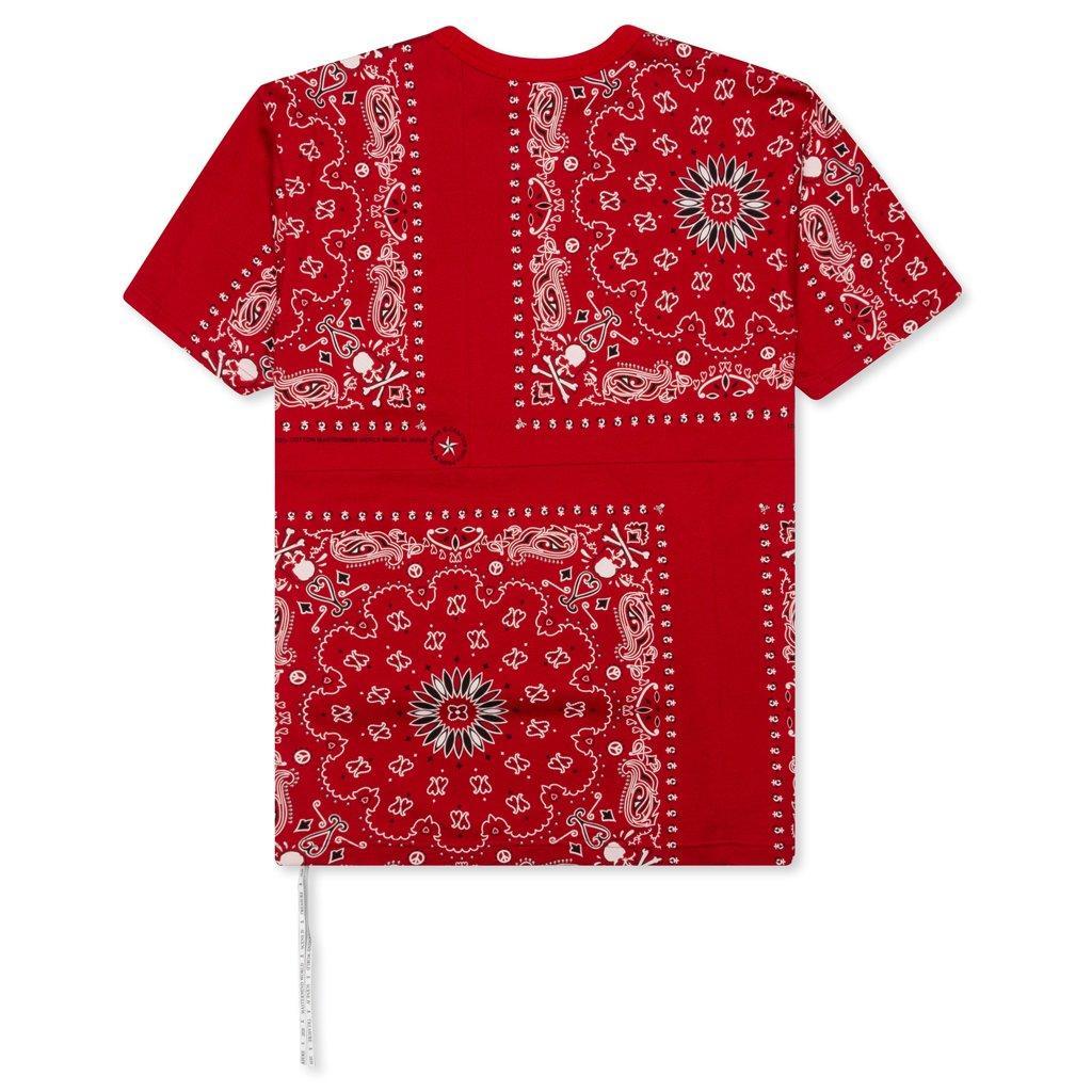 Bandana T-Shirt - Red Male Product Image