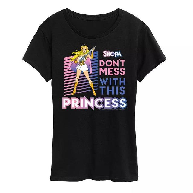 Womens She-Ra Dont Mess Princess Graphic Tee, Girls Product Image