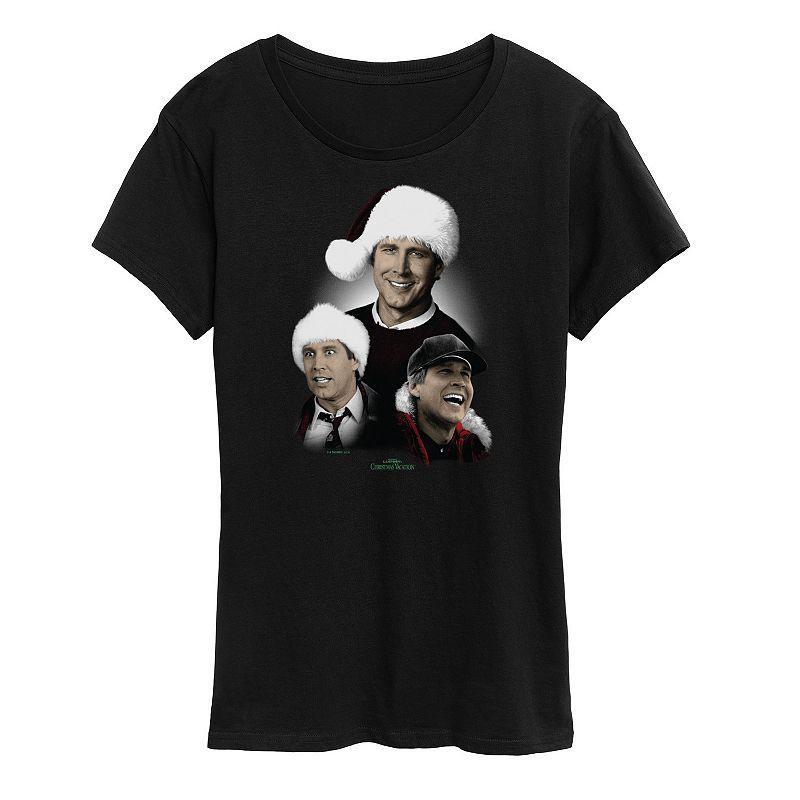 Plus National Lampoons Christmas Vacation Holiday Card Graphic Tee, Womens Product Image