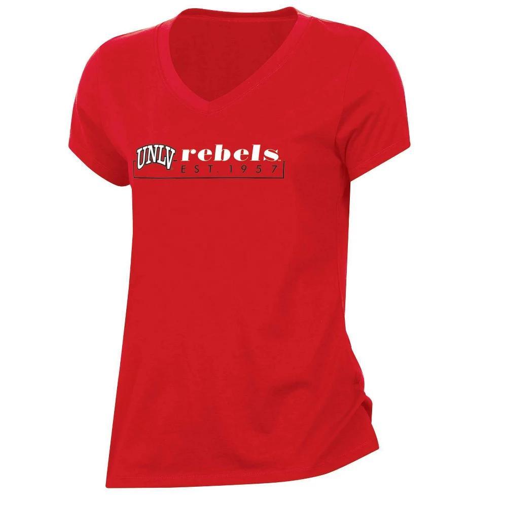 NCAA UNLV Rebels Womens V-Neck T-Shirt Product Image