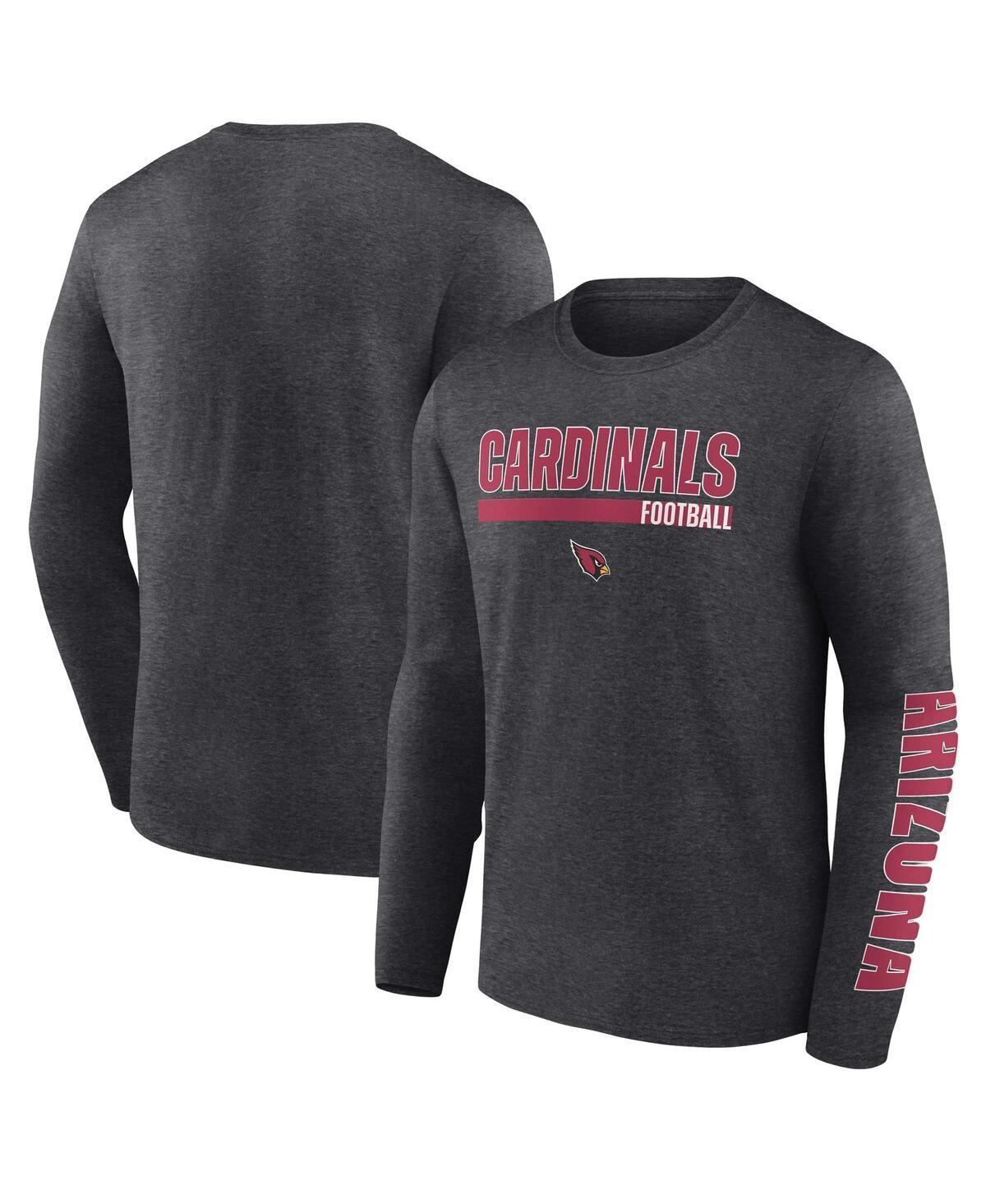 Mens Fanatics Branded Charcoal Arizona Cardinals Long Sleeve T-Shirt Product Image