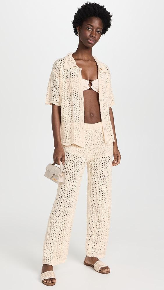 Line & Dot Poppie Crochet Pants | Shopbop Product Image