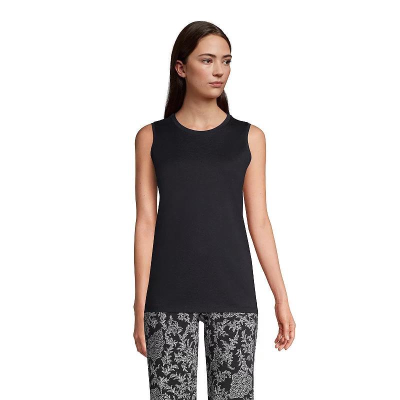 Lands End Womens Tall Supima Cotton Tank Top Product Image