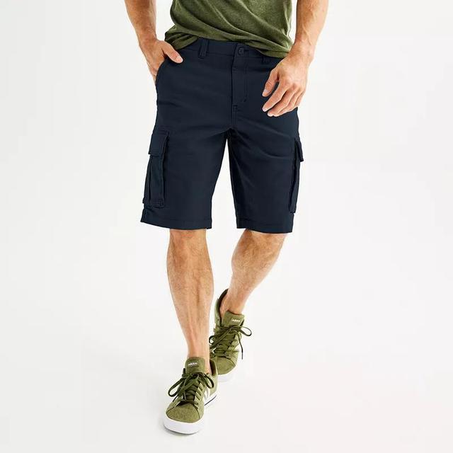 Mens Sonoma Goods For Life 12 Flexwear Everyday Cargo Shorts Black Copy Product Image