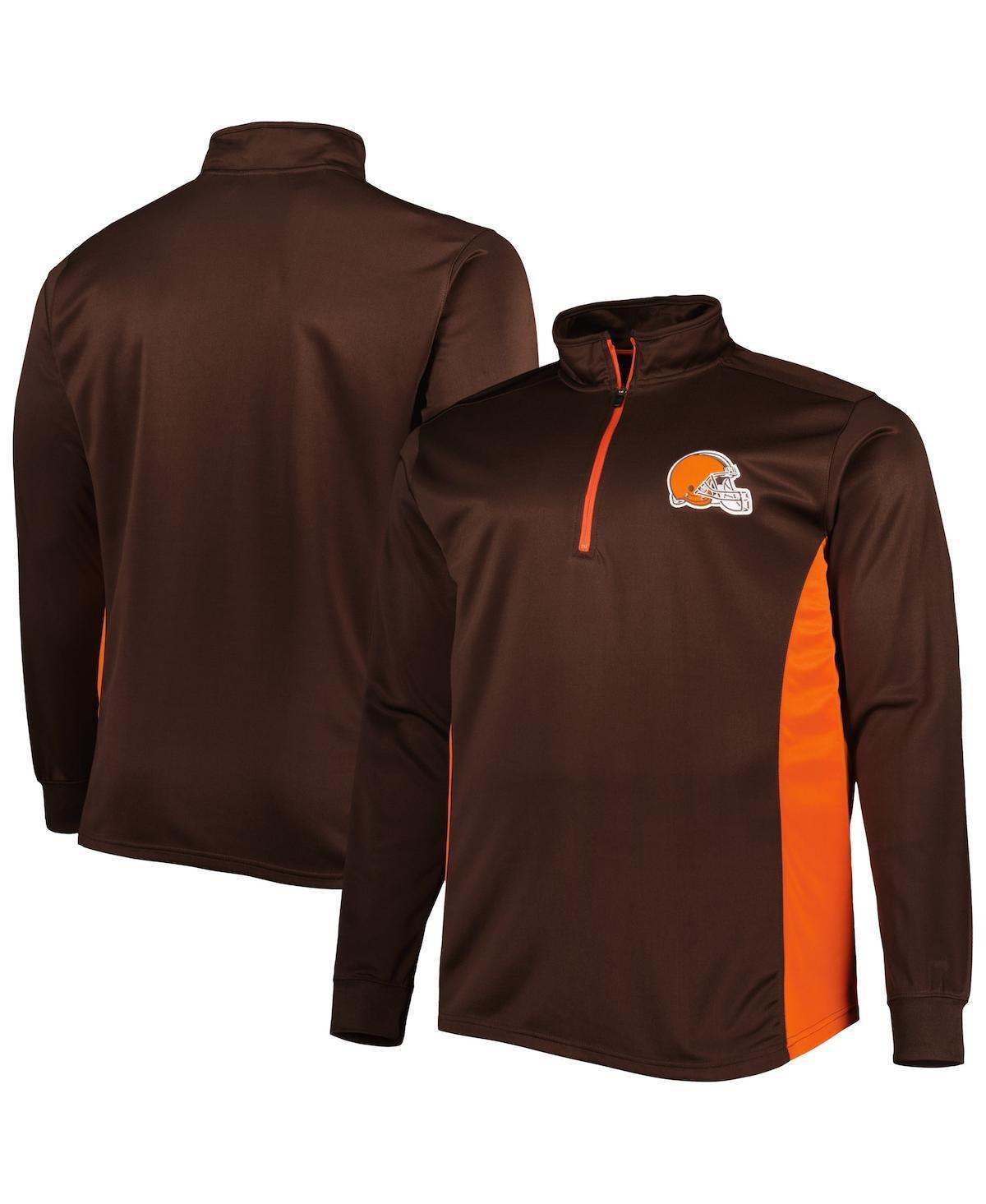 Mens Cleveland s Big & Tall Quarter-Zip Top Product Image