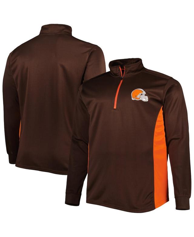 Mens Cleveland s Big & Tall Quarter-Zip Top Product Image